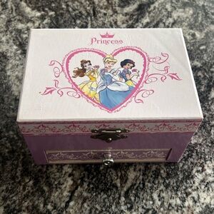 Vintage Disney princess musical jewelry box